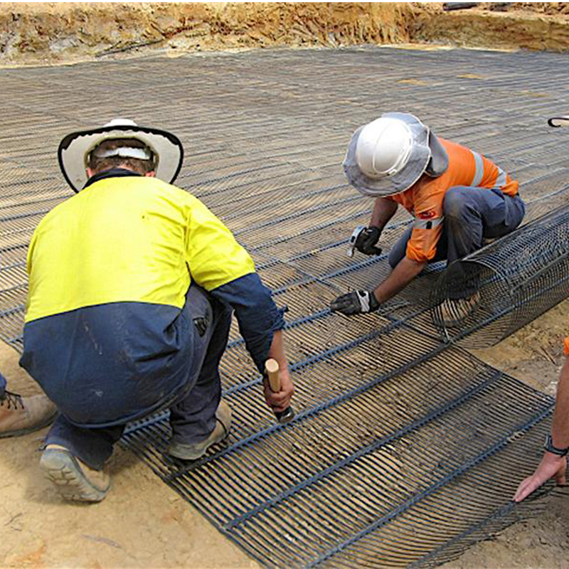 Factory Price Sale Subgrade Reinforcement Polyester Polypropylene Uniaxial Geogrid