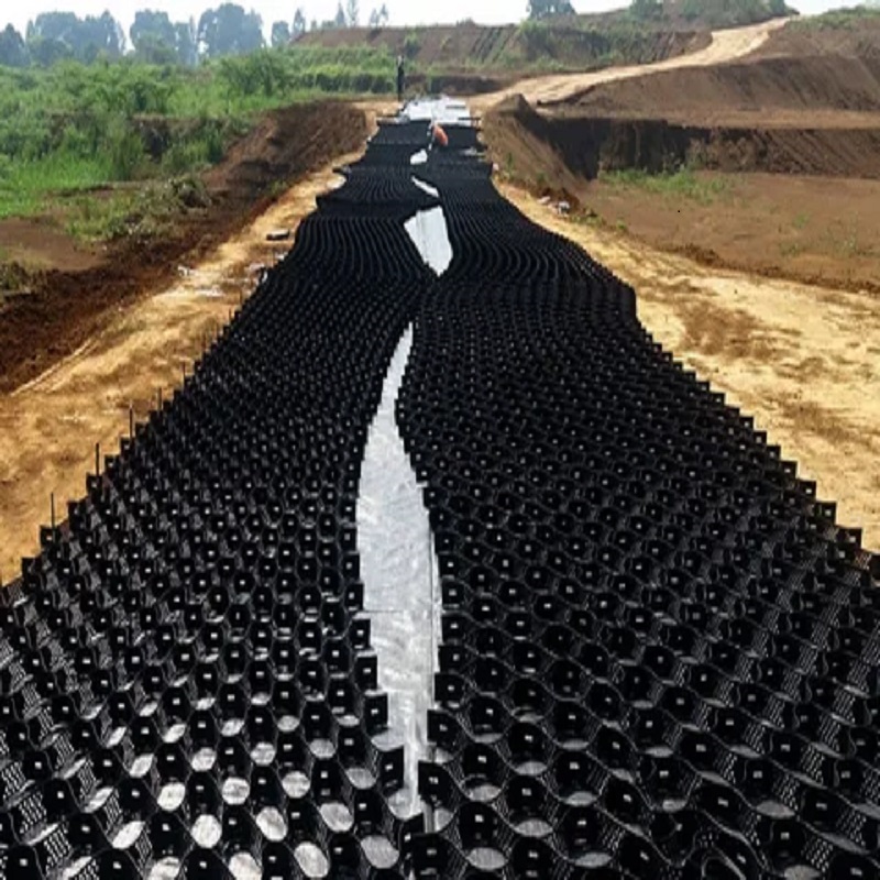 high quality 10cm height hdpe geocell for road construction