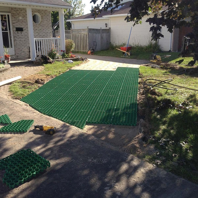 Gravel pavers paving grid turf block pavers