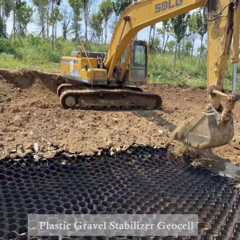 50mm HDPE Plastic Geocell Ground Grid Geocell 