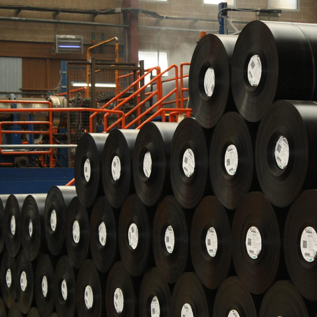 Hot Selling High-Strength Anti-Seepage LDPE LLDPE HDPE Smooth Surface Geomembrane Roll for Aquaculture Ponds