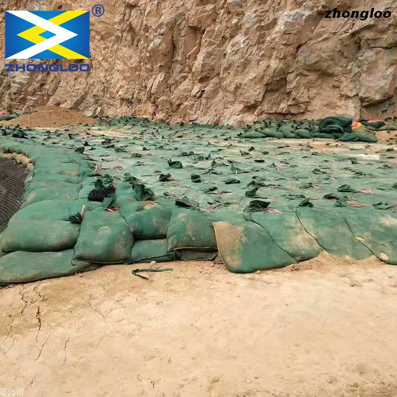 High Strength UV Resistant Nonwoven Geotextile Sand Bag Geobag for Slope Protection, Coastal Erosion Control, Riverbank Reinforcement, and Flood Control Projects