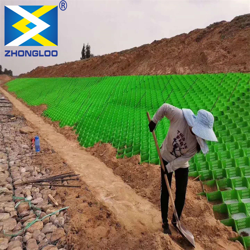 Geocell for Soil Stabilization Retaining Walls