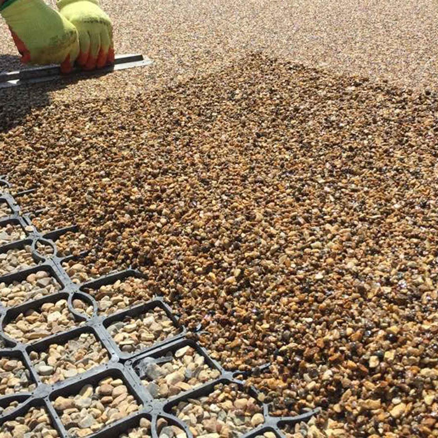 Grass Protection Mats HDPE Plastic Grid Pavers for Ground Reinforcement System Honeycomb Driveway Soil Stabilizer Parking Lot Grass Lawn Permeability Mat