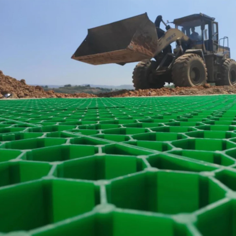 Plastic Honeycomb Gravel Grass Grid Paver for Driveway, Paddock Ground Construction