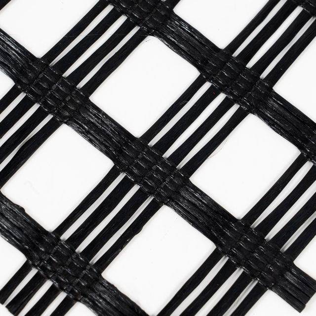 Customized Black Fiberglass Geogrid for Soft Soil Reinforcement Driveway Geogrids Prices