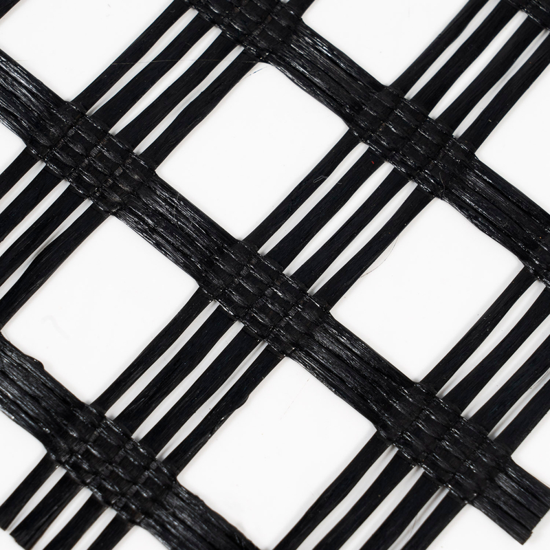 Fiberglass Geogrid for Highway Shoulder Reinforcement and Pavement Edge Support
