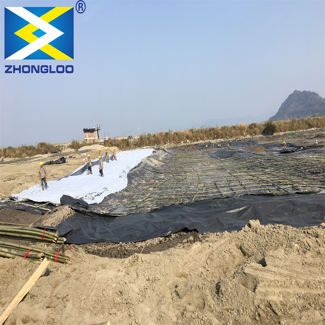 Factory Supply Geotextile Woven Geotextile Fabric PET Tensile Strength Geotextile Price for Road Agriculture