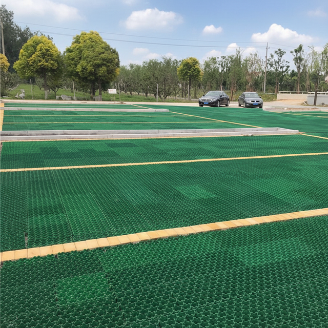 Dual-Purpose Eco-Friendly and Durable Permeable Pavers Grass Paver Grid for Parking Lot Greeining