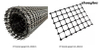 Geogrid Manufacture From China, Mining PP Biaxial Plastic Geogrids, 60*60mm Hole Bi-axial Geogrids