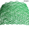 Three-dimensional geonet for greening slopes with ecological grassing