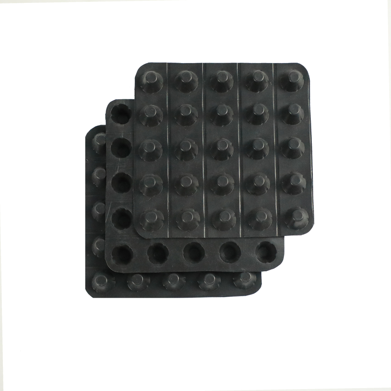 Black Green HDPE drainage board HDPE plastic drainage board