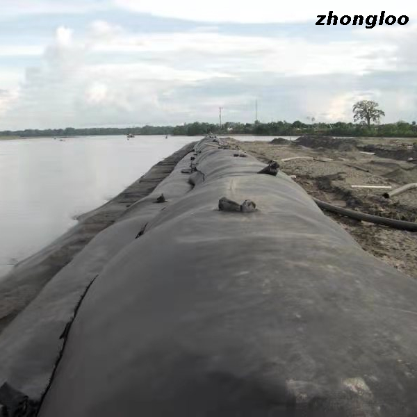Woven Geotextile Polpropylene Tubes Roll Geotube for Bank Erosion Protection Sand Bags for Flood Protection