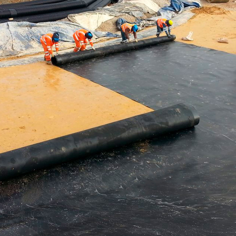 Factory Price 100% Virgin High Density Polyethylene Anti-Seepage Waterproof Smooth Textured HDPE Geomembrane for Landfill Mining Dam Water Lake Pond Liner