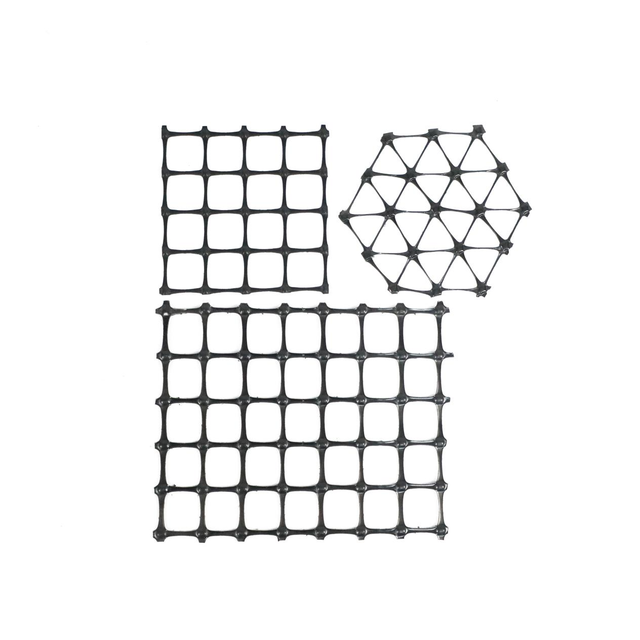 Plastic Material Biaxial And Uniaxial 25-25 Kn/m Biaxial Geogrid