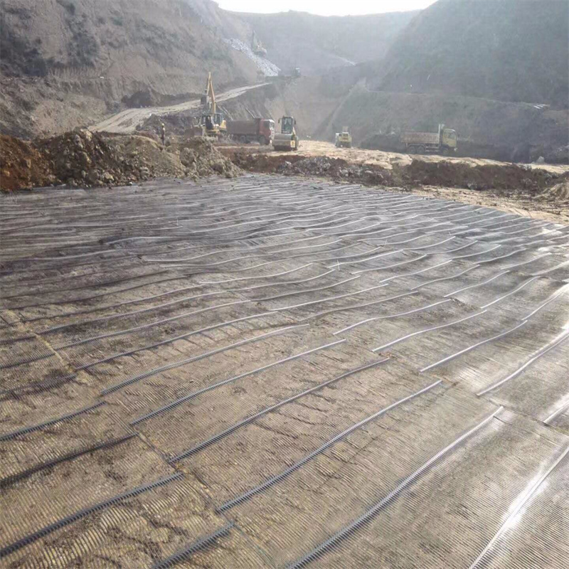 PP Uniaxial Plastic Geogrid High Tensile Strength Geogrid for Road Reinforcement