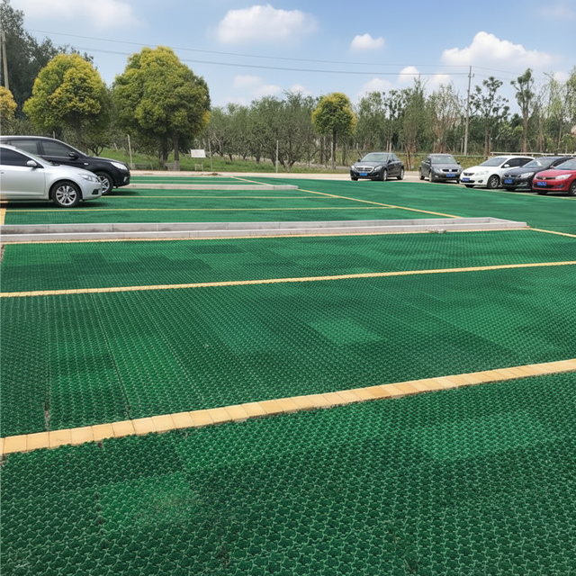  HDPE Plastic Heavy Duty Grass Grid for Driveways Parking Areas Emergency Access Golf Cart Earthwork Drainage