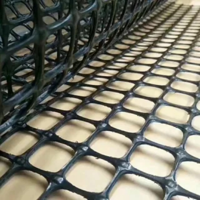 Biaxial Polypropylene PP Plastic Geogrid for Soft Soil Road Base Driveway Grid Retaining Wall Slope Protection