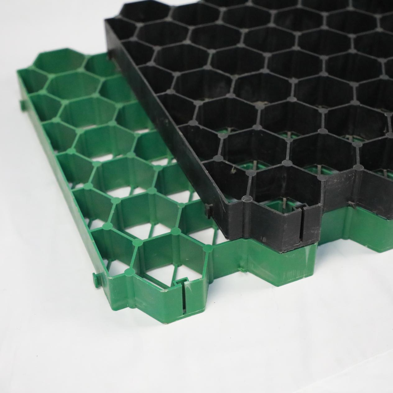 China Factory Plastic Hdpe Black Green Grass Grid for Parking Lot / Road/driveway for Sale