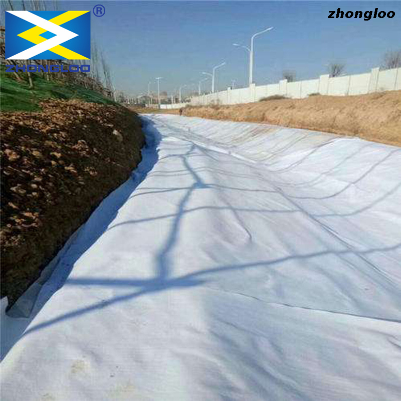 Hight Strength Long Fiber Non-woven Geotextile for Environmental Protection