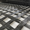 10-200kN/m High Tensile Strength Black Polyester Biaxial PET Geogrid