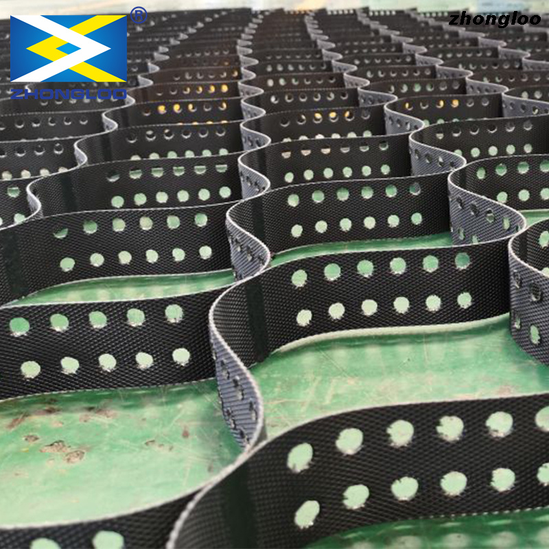 50-300mm Stabilizer Hdpe Geocell Gravel Grid For Ground Reinforcement Manufacture Price