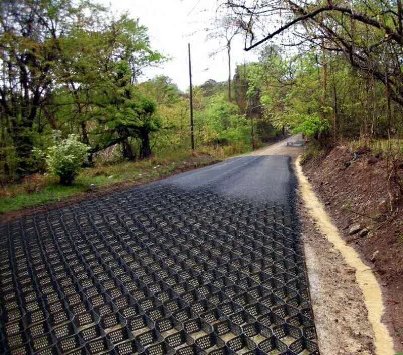 Hdpe Road Geocell Geo Cell Ground Enhancement Cellular System Gravel Grid Driveway Gravel Stabilizer