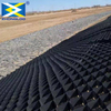 Honeycomb System 3D Model Design Geocell Gravel Grid HDPE for Slope Protection Road Driveway Retaining Wall