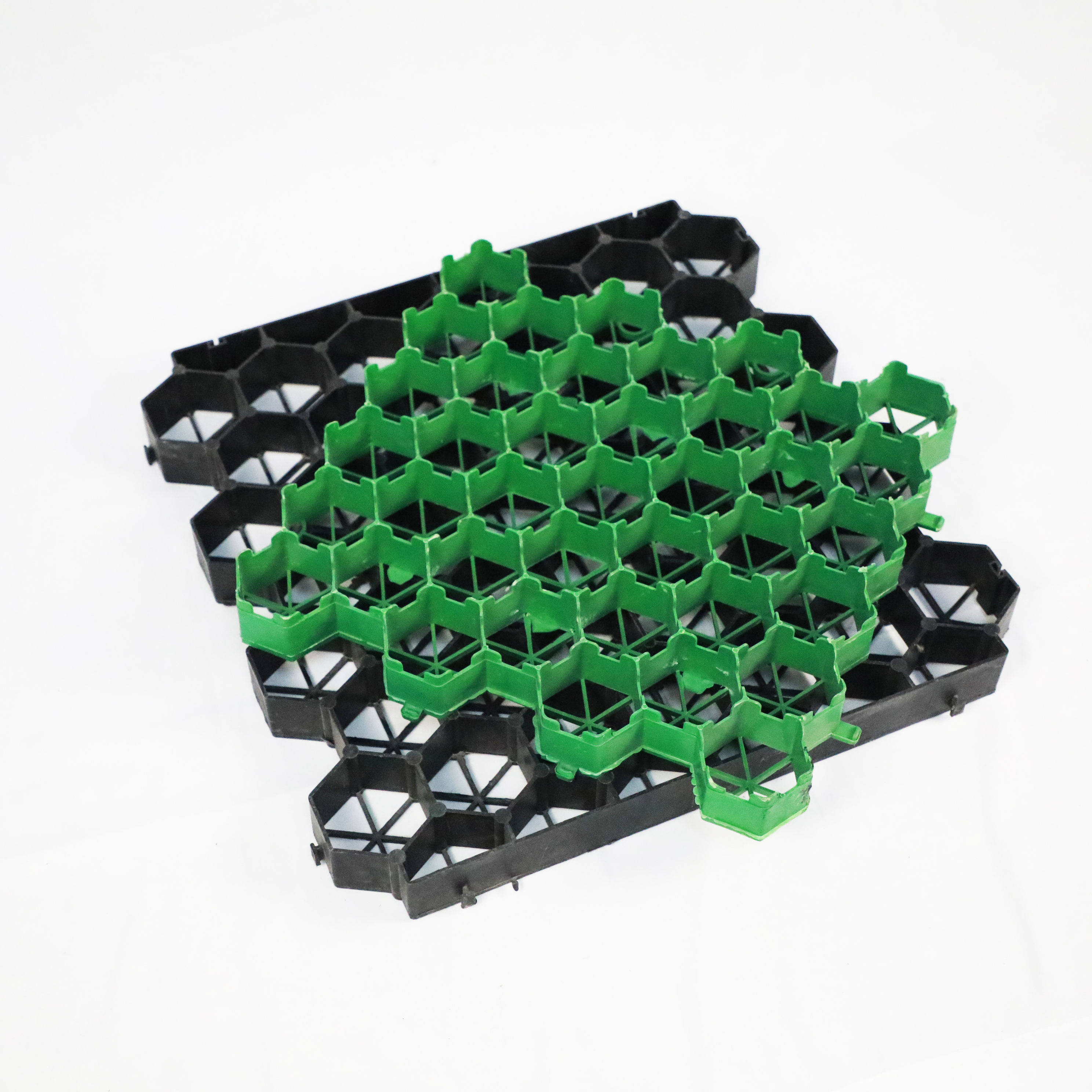 500X500X38mm HDPE Honeycomb Grass Pavers Plastic Turf Grid for Garden Park Driveway Gravel for Planting