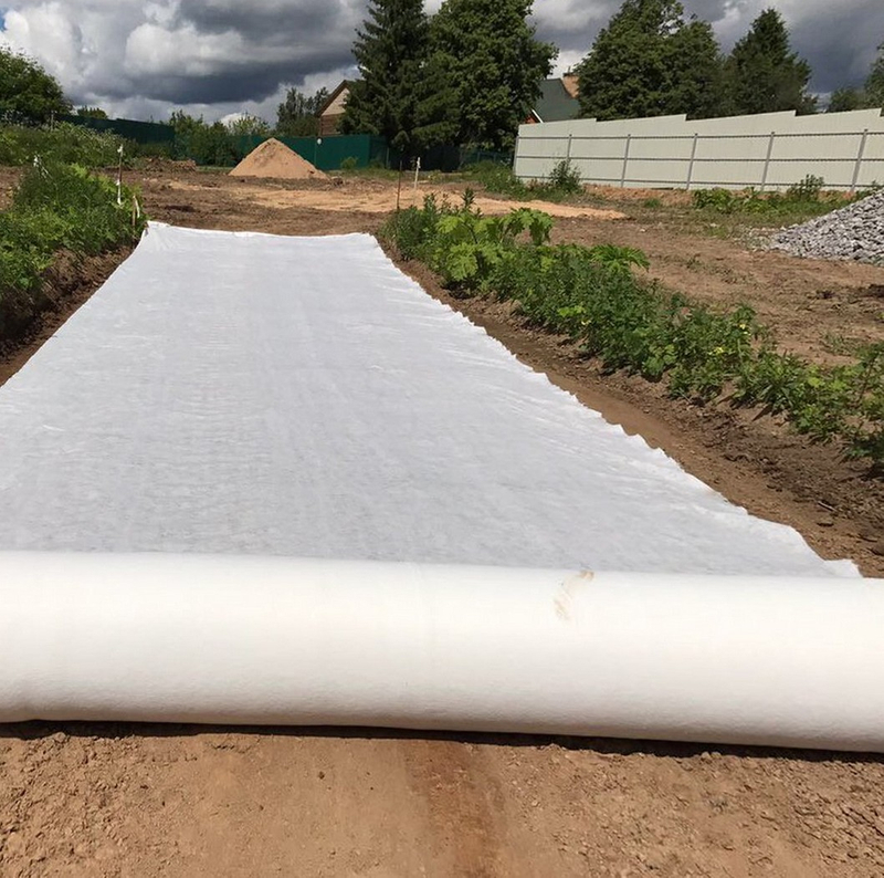 Staple Fiber Nonwoven Needle Punched Black Geotextile for Road Construction, Soil Stabilization, And Erosion Control Geotextile