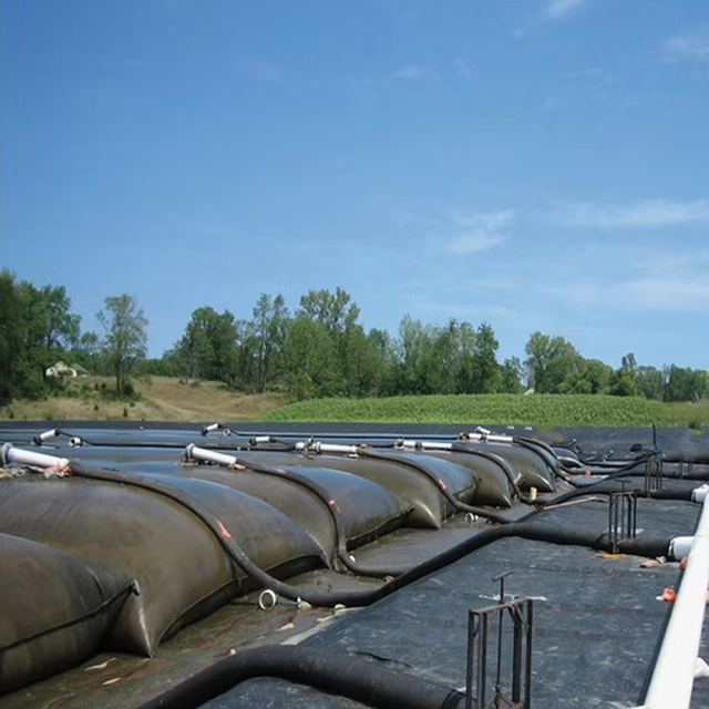 PP Non Woven Geotextile Geotube Tan Pump Sludge Dewatering Price