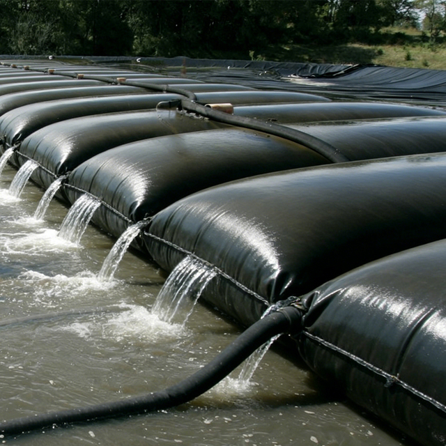 Dewatering Geotextile Geo Tubes for Environmental Dredging And Remediation Geo Tube Bag for Dewatering Coastal Protection