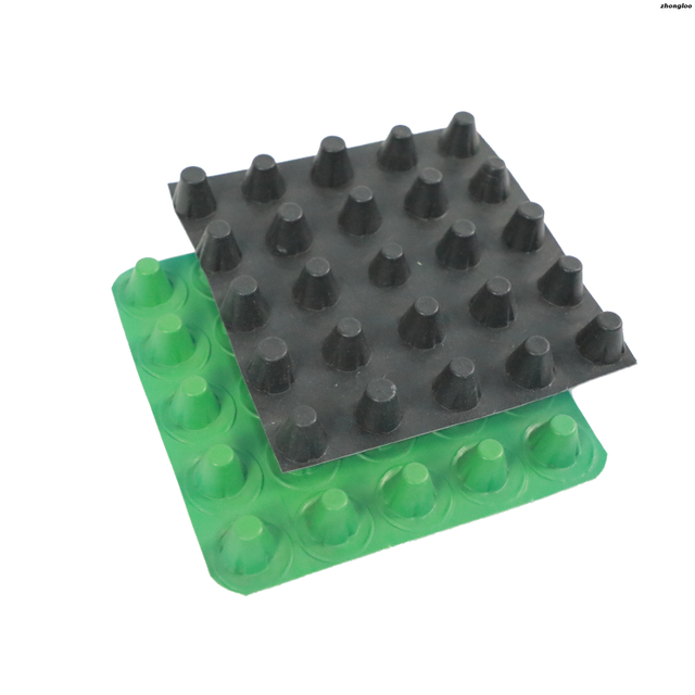 Impounding Plastic Roofing Drainage Board Roof Garden Roof Garden Drainageboard Pp Drain Board