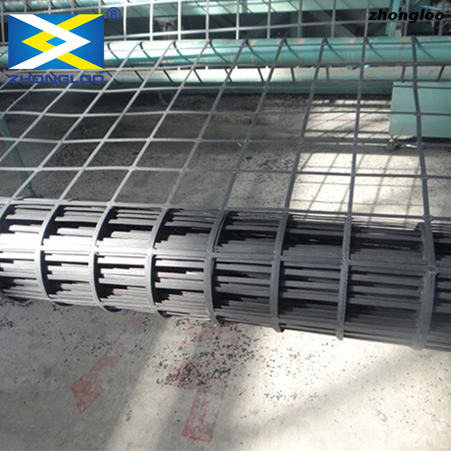 Steel Plastic Composite Geogrid for Subgrade Stabilization