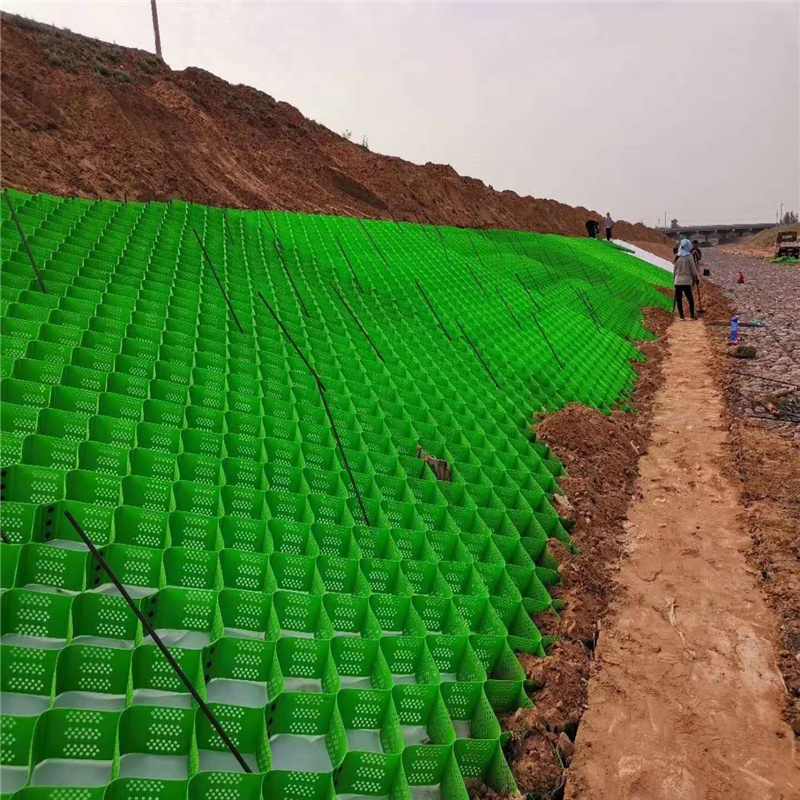 Plastic Landscape Geocell Retaining Wall