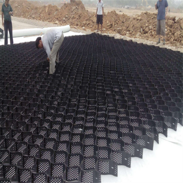Wholesale High Tensile Strength Safety Protection Stabilized Soil Plastic Hdpe Geocell Gravel Grid