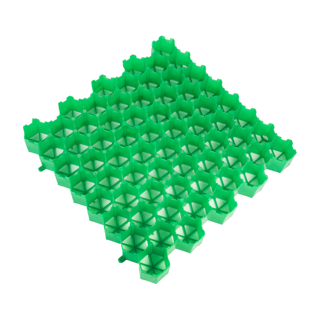 Interlocking Diamond Grid Paver HDPE High Compressive Strength Recycled Plastic Gravel Slope Protection for Garden