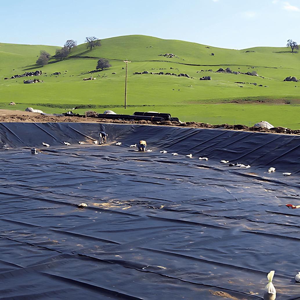 EarthShield 0.5mm 0.75mm 1mm 1.5 Mm 2.0 Mm 3 Mm HDPE Geomembrane Pond Liner for Fish Farming HDPE Liner