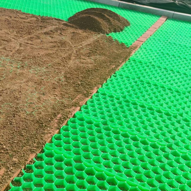 500*500*38mm/48mm/68mm Grass Grid Grass Protection Mats HDPE Plastic Pavers Grid for Ground Reinforcement System