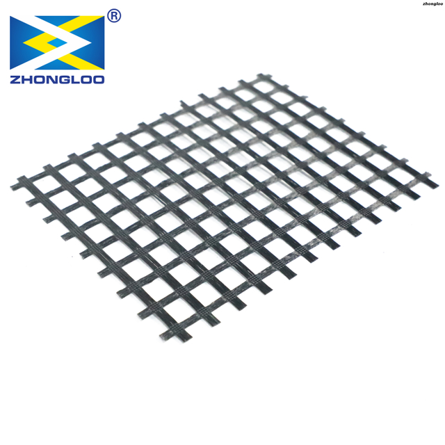 Basalt Fiber Geogrid Mesh for Road Construction