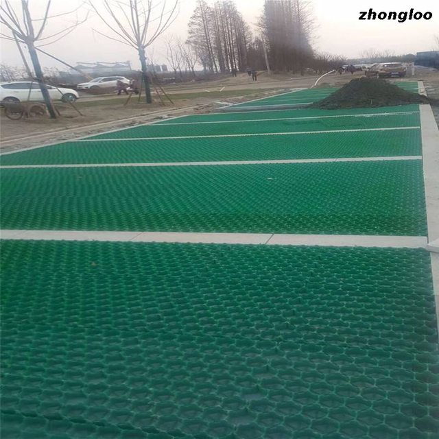 Plastic grass paver honeycomb paving paver grass grid