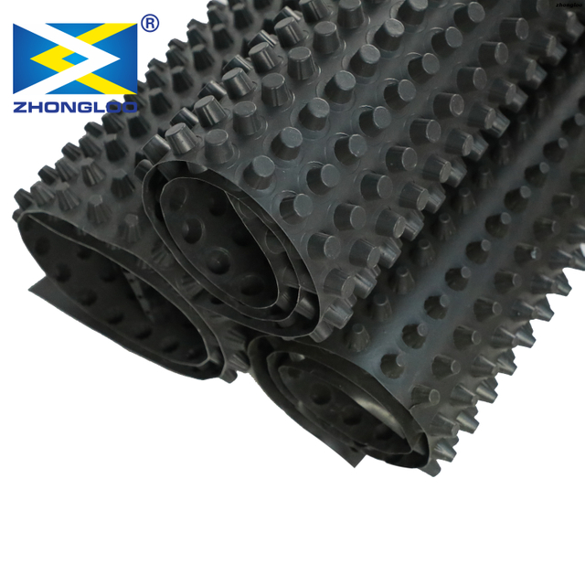 Impounding Plastic Roofing Drainage Board Roof Garden Roof Garden Drainageboard Pp Drain Board