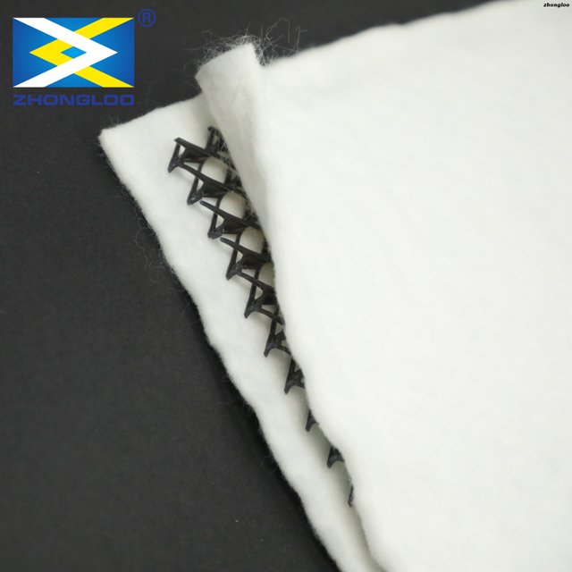 Excellent Drainage Resistance Geomembrane Composited Geotextile For Road Construction