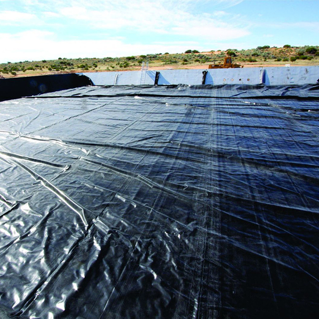 0.5mm 0.75mm Agricultural Pond Liner 1.0mm 1.5mm 2.0mm HDPE Geomembrane Sheet for Reservoir Dam Liner Fish Farm Lanfill Mine