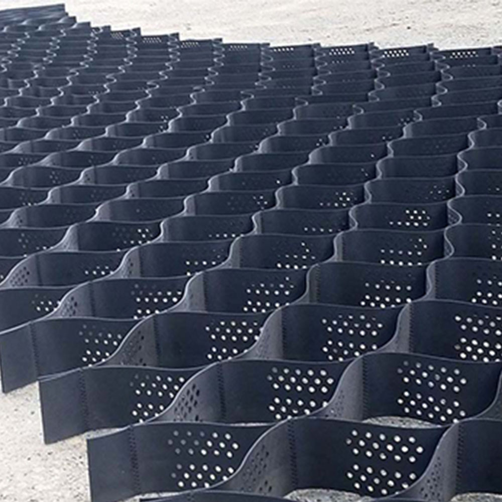 HDPE Plastic Geocell Paved Grid HDPE Geocell for Soft Basement Reinforcement Low Cost Gravel Stabilizer Geocell in Road Construction