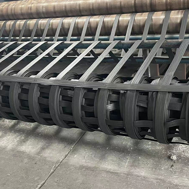 High Tenacity 50kN 70kn Polyester Geo Strip for Retaining Walls in Civil Engineering Road Bridge Projects