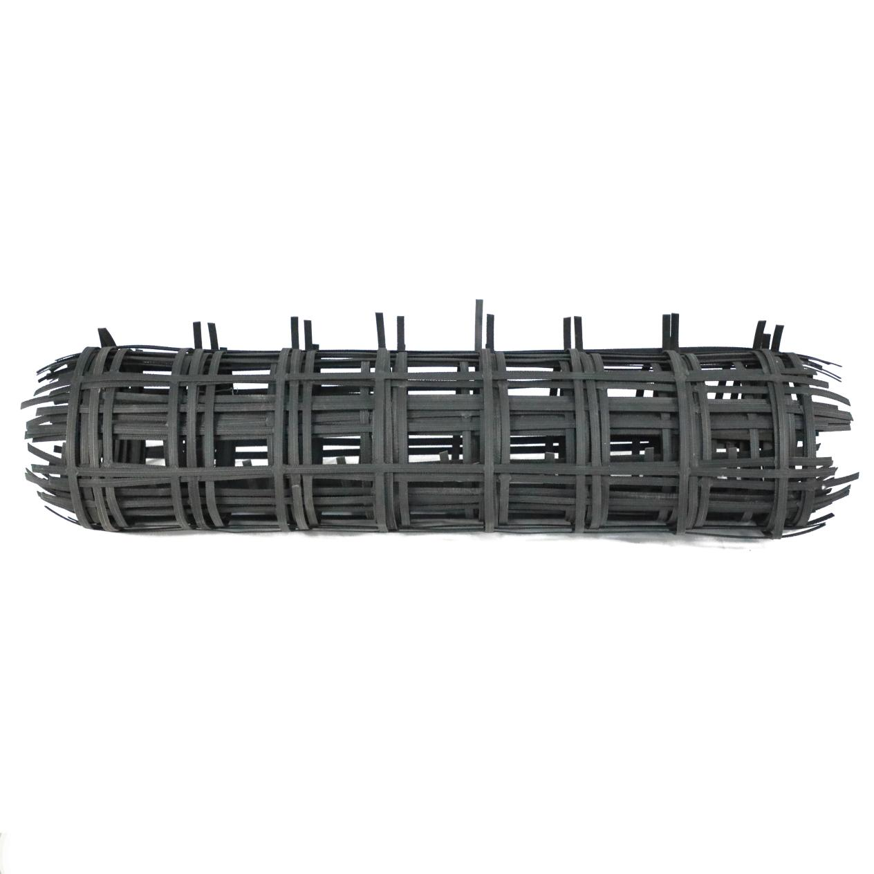 China High Tenslie Strength Biaxial welding Steel Plastic Composite Geogrid for driveway reinforcement