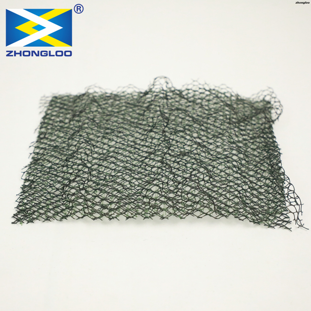 3D geonet mats for rockfall slope protection