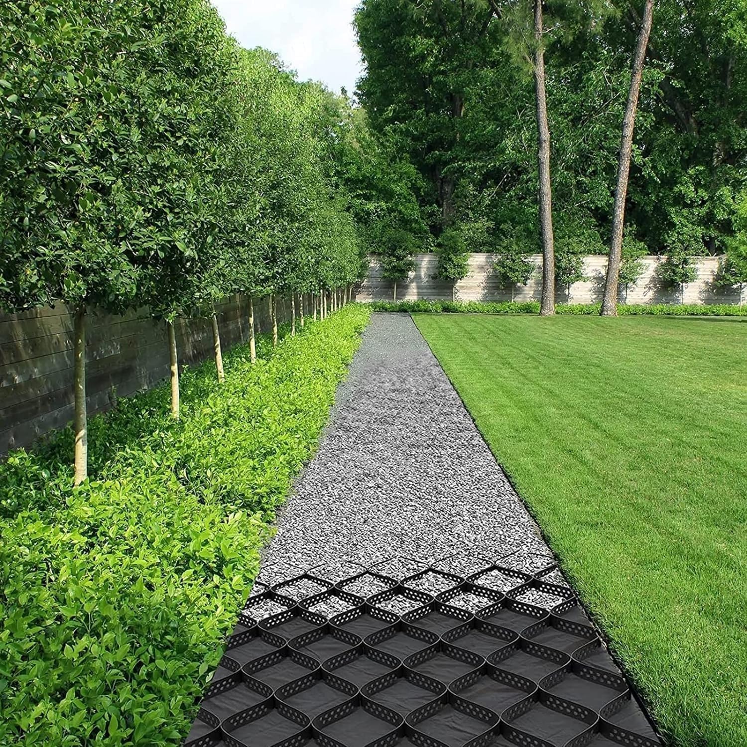 Professional High Quality Heavy Duty HDPE Geocell for River Road Driveway Retaining Walls and Road Construction Grass Protection