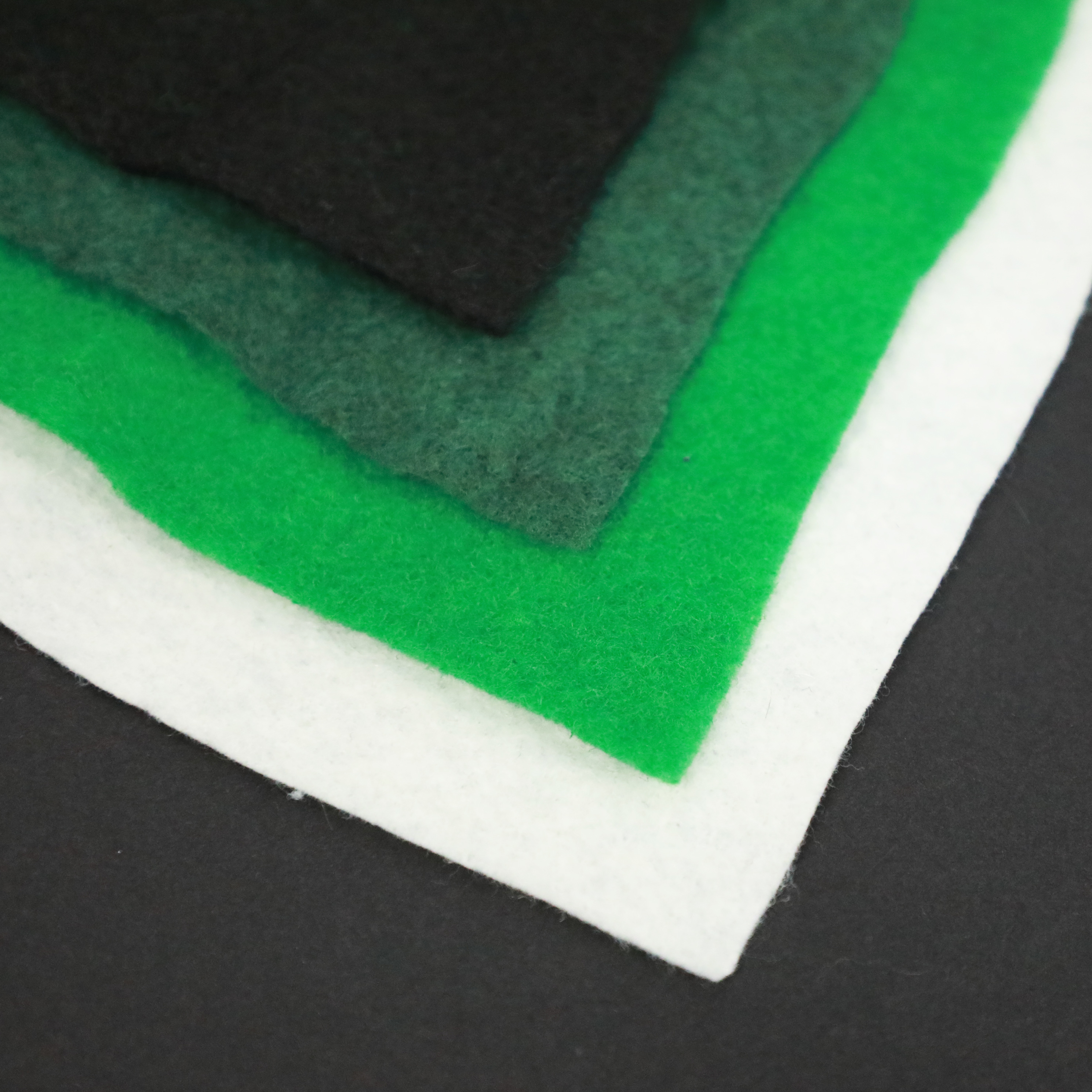 Filtration and isolation performance short fiber geotextile